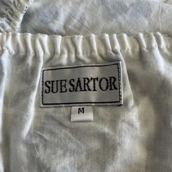 Sue Sartor Med shoulder tie dress. EUC $495 - Picture 3 of 3
